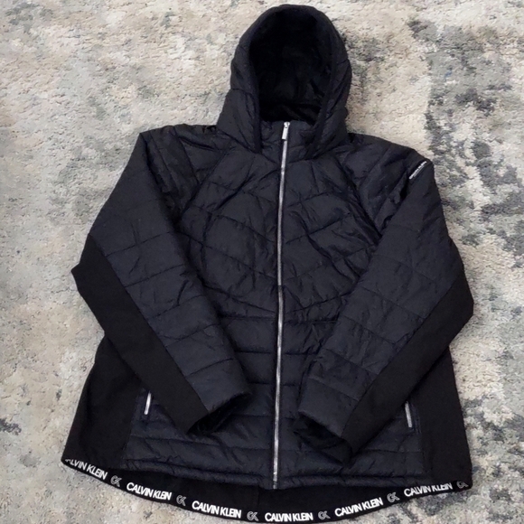 Calvin Klein Repel Performance Puffer Coat - Picture 1 of 8
